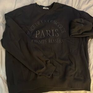 Oversized crewneck